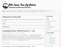 Tablet Screenshot of jeffgulleson.com